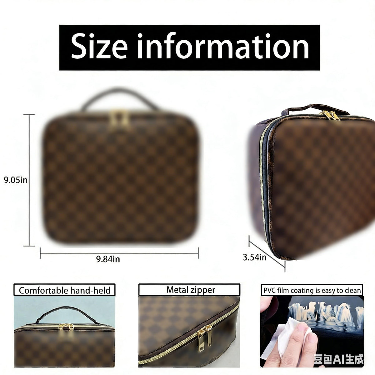 WANNES built-in luggage strap slides onto suitcase handles for seamless transit