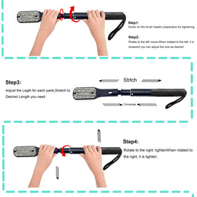 WANNUOQI aluminum alloy construction ensures durable, rust-resistant foot care tool.