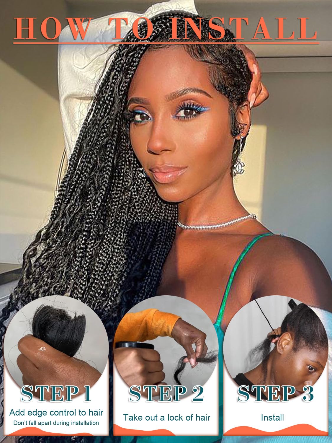 Wassai pre-stretched smooth ends reduce tangling during braiding