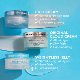 Water Drench Hyaluronic Jelly close-up showing pores looking smoother