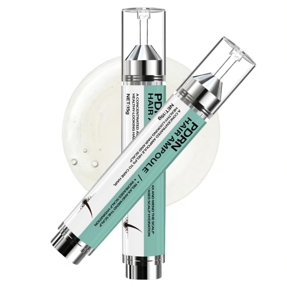 Water Ice Levin PDRN hair ampoule pack with two bottles promotes balanced scalp care.