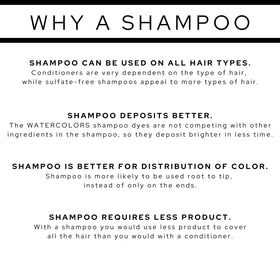 Between-salon color maintenance with Watercolors Crimson Splash
