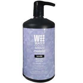 Watercolors Silver color-depositing shampoo application demonstrates everyday use for color refresh.