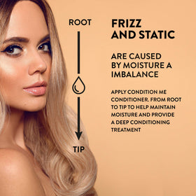 Watermans conditioner for all hair types, delivering radiant shine and easy manageability.