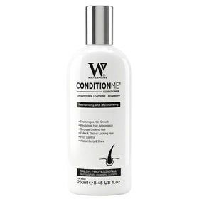 Watermans Hair Growth and Repair Conditioner bottle close-up, highlighting nourishing formula for healthier hair.