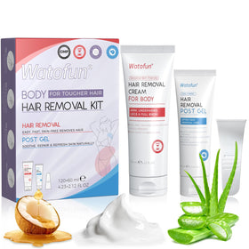 Watofun hair removal cream in quick 5-minute application for smooth skin