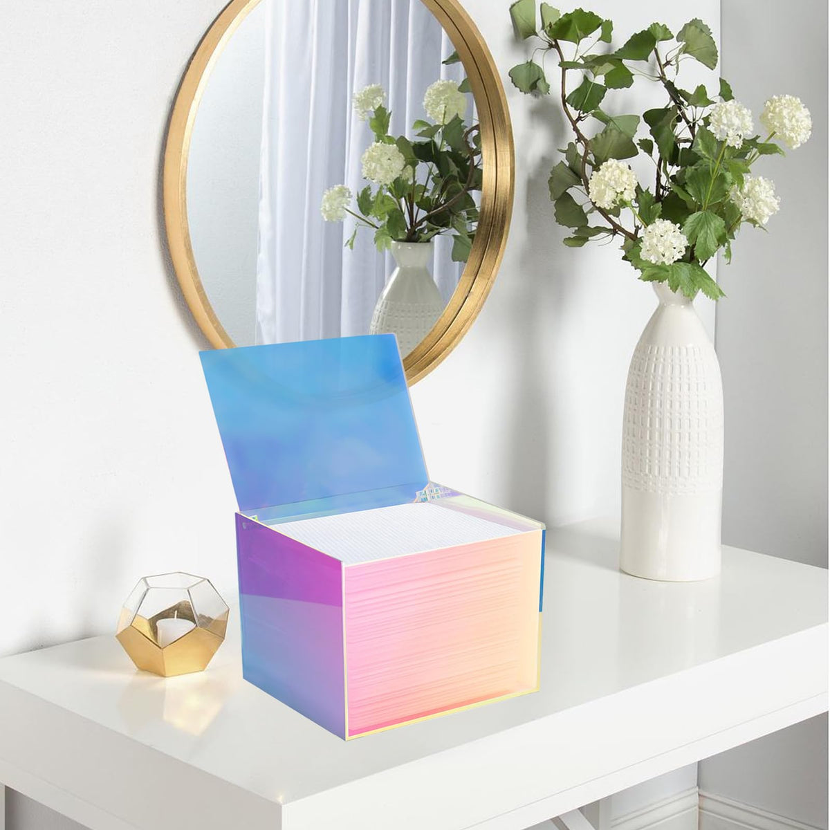 Watpot Rainbow box features non-slip pads for stable placement.