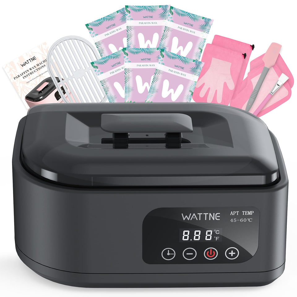 Wattne paraffin wax machine for hands dipping to soften skin and relax