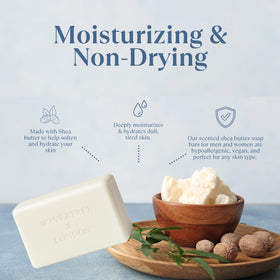 Wavertree & London Beach soap bar 2 close-up for all skin types