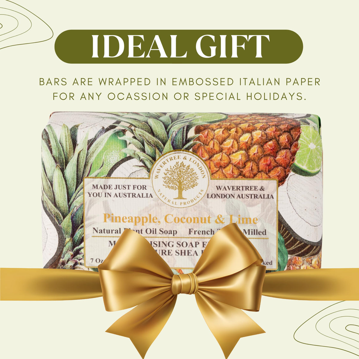 Wavertree & London embossed Italian paper packaging signals luxury