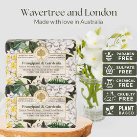 Wavertree & London packaging emphasizes gift-ready elegance and premium ingredients.