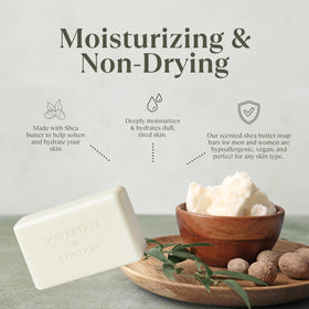 Frangipani Gardenia soap bar with triple milled texture for luxury cleansing.