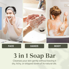 Glycerin and shea butter in Wavertree & London soap provide gentle hydration.