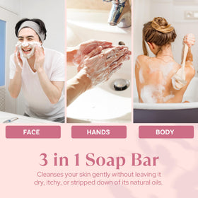 French triple milled process shown on Wavertree & London soap bar