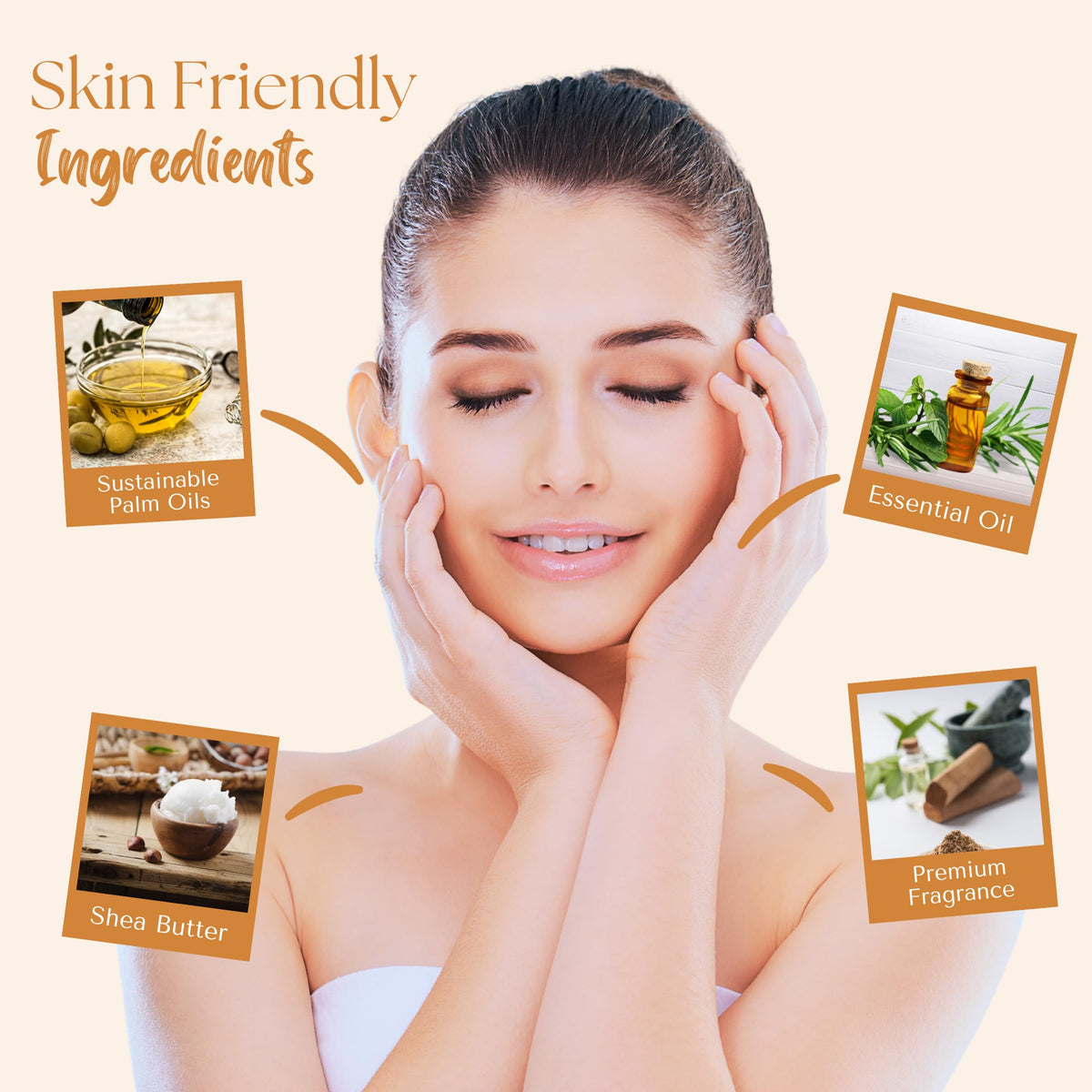 Glycerin and shea butter enrich the Wavertree & London bar for moisturizing skin.
