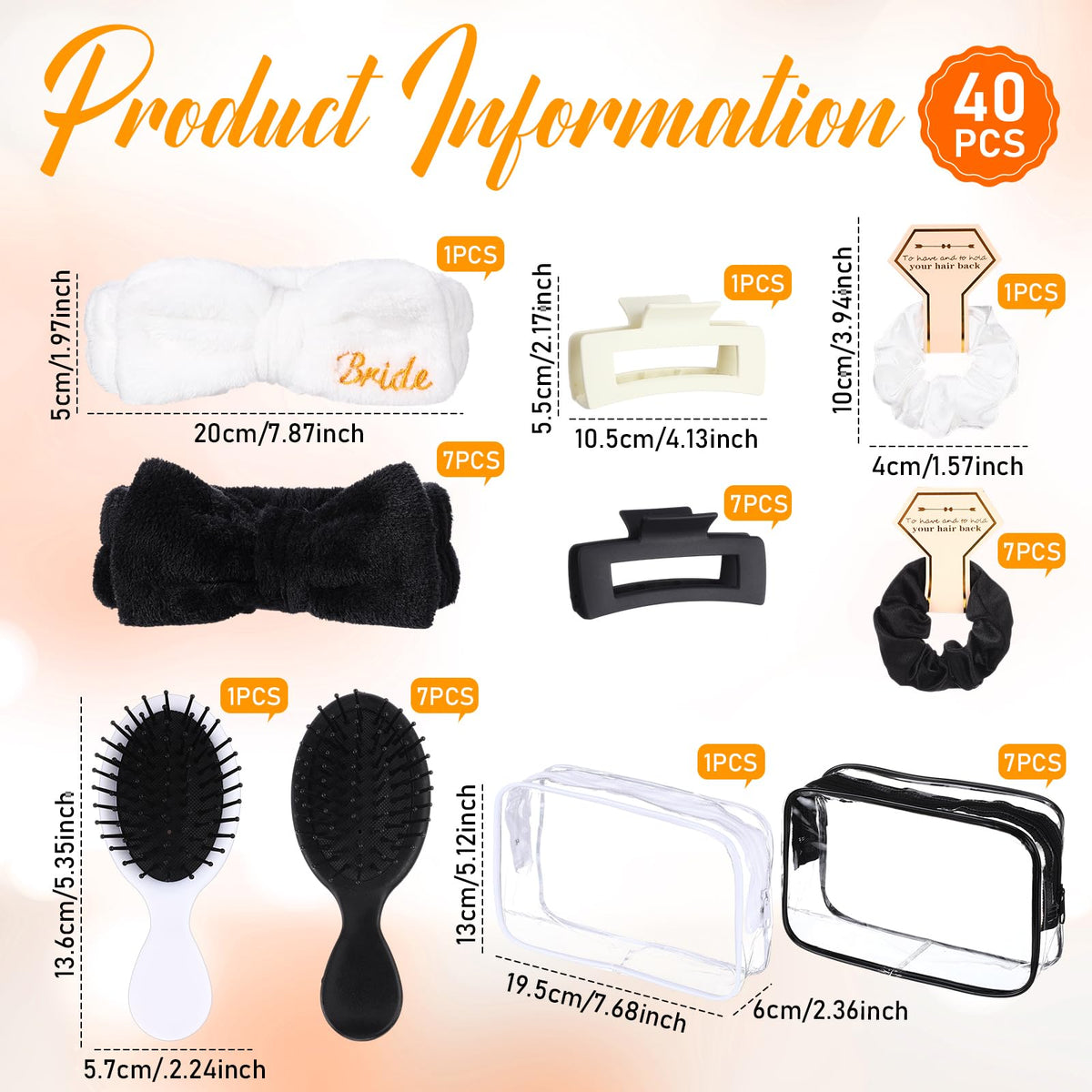 Wavyknot scrunchies in assorted colors for secure, stylish bridal party hairstyles.