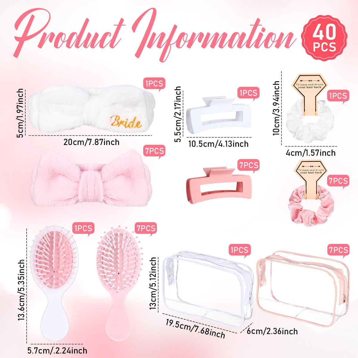 Wavyknot mini hair clips secure color pops for party photos.