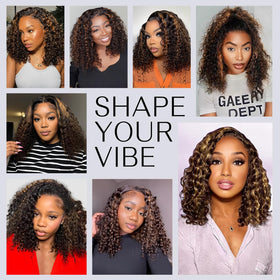 Wavymy ombre blonde wig matches photos and events with easy maintenance.