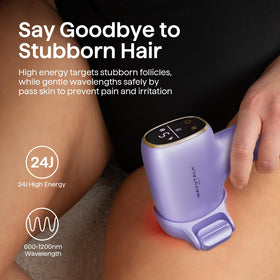 Wavytalk Bare It face mode enables gentle, targeted treatment for delicate areas.