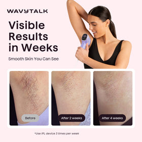 Wavytalk Bare It precision roller in action delivering even coverage across contours.