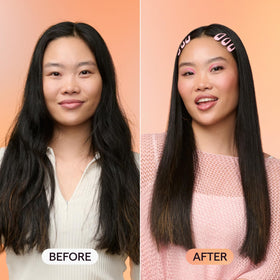 Wavytalk Hydro-Infusion technology nourishing strands with controlled moisture.