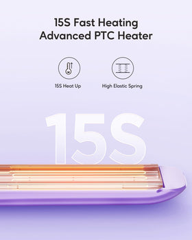 Wavytalk Pro heats up quickly for swift styling sessions.