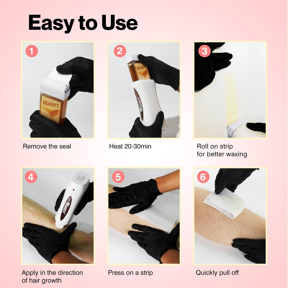 Waxers at-home waxing kit setup for easy DIY spa day
