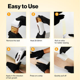 Waxers refill ready for at-home waxing routines for salon-quality results.