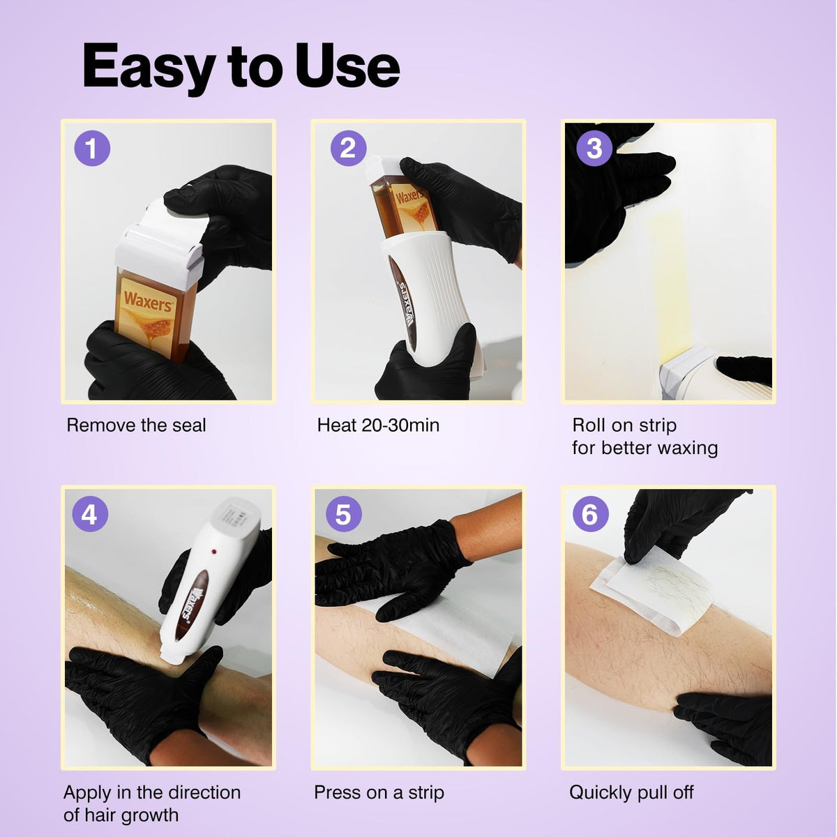 Waxers Double-Heating Wax Warmer: faster melting for efficient sessions.