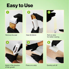 Waxers Roll-On Wax pack for professional home use.