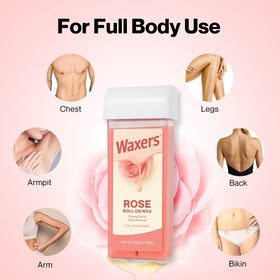 Waxers rose wax packaging sealed to stay clean before use