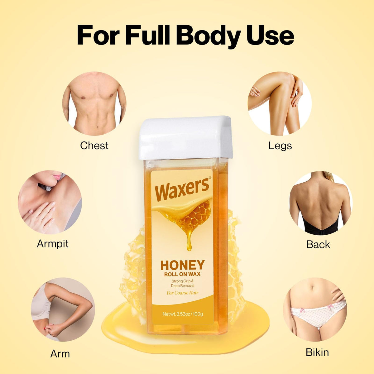 Waxers refill packaging box shown, ready for quick at-home replenishment.