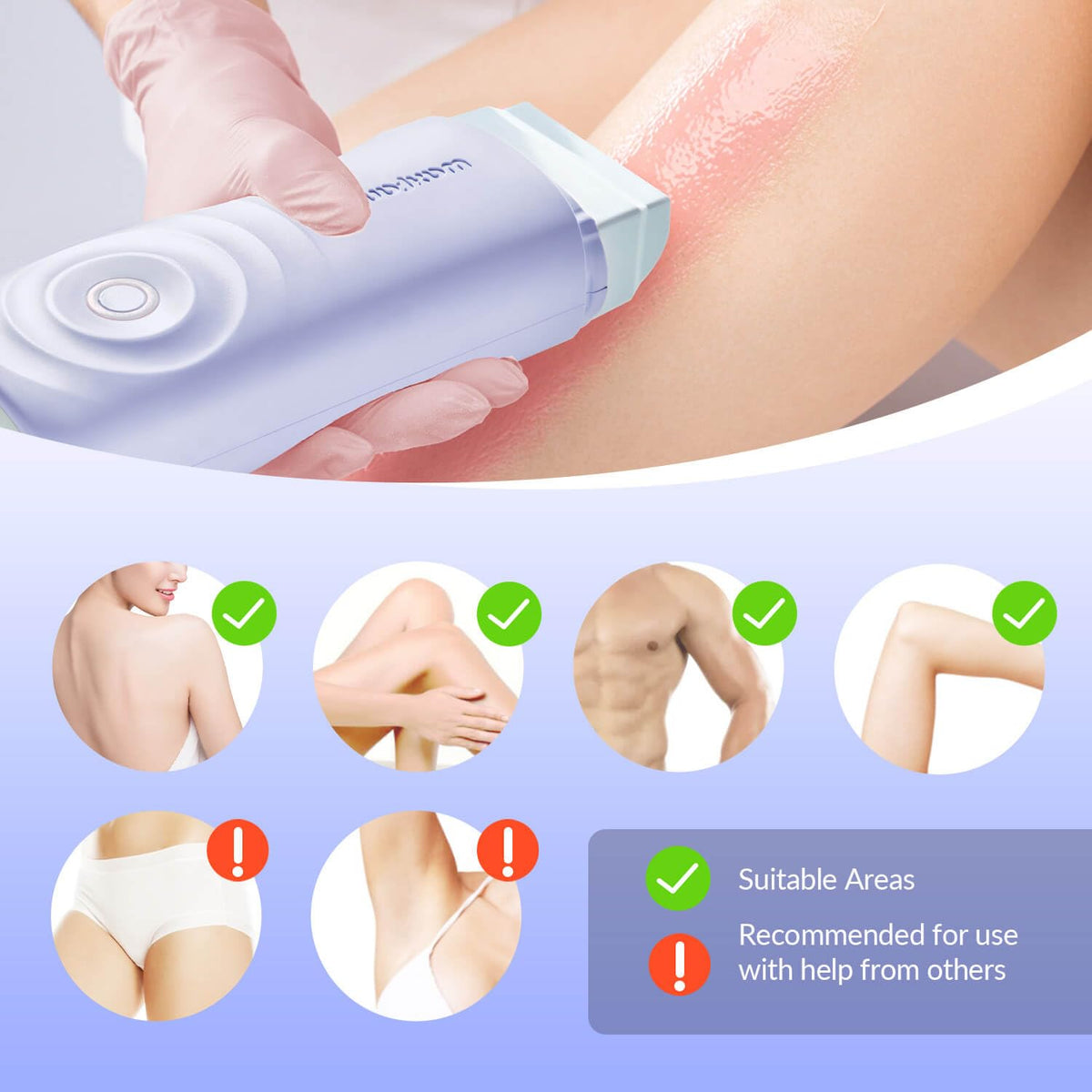Waxfans Easy Home Waxing Setup delivering salon-like results at home.