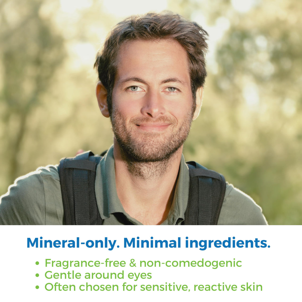 Waxhead 25 percent non-nano zinc oxide on skin provides mineral coverage