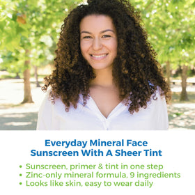 Applying Waxhead SPF 31 outdoors for light, breathable protection