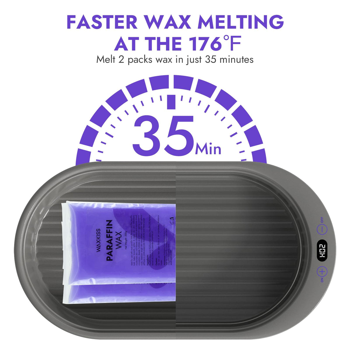 Waxkiss 24 liners for hygienic hand paraffin baths