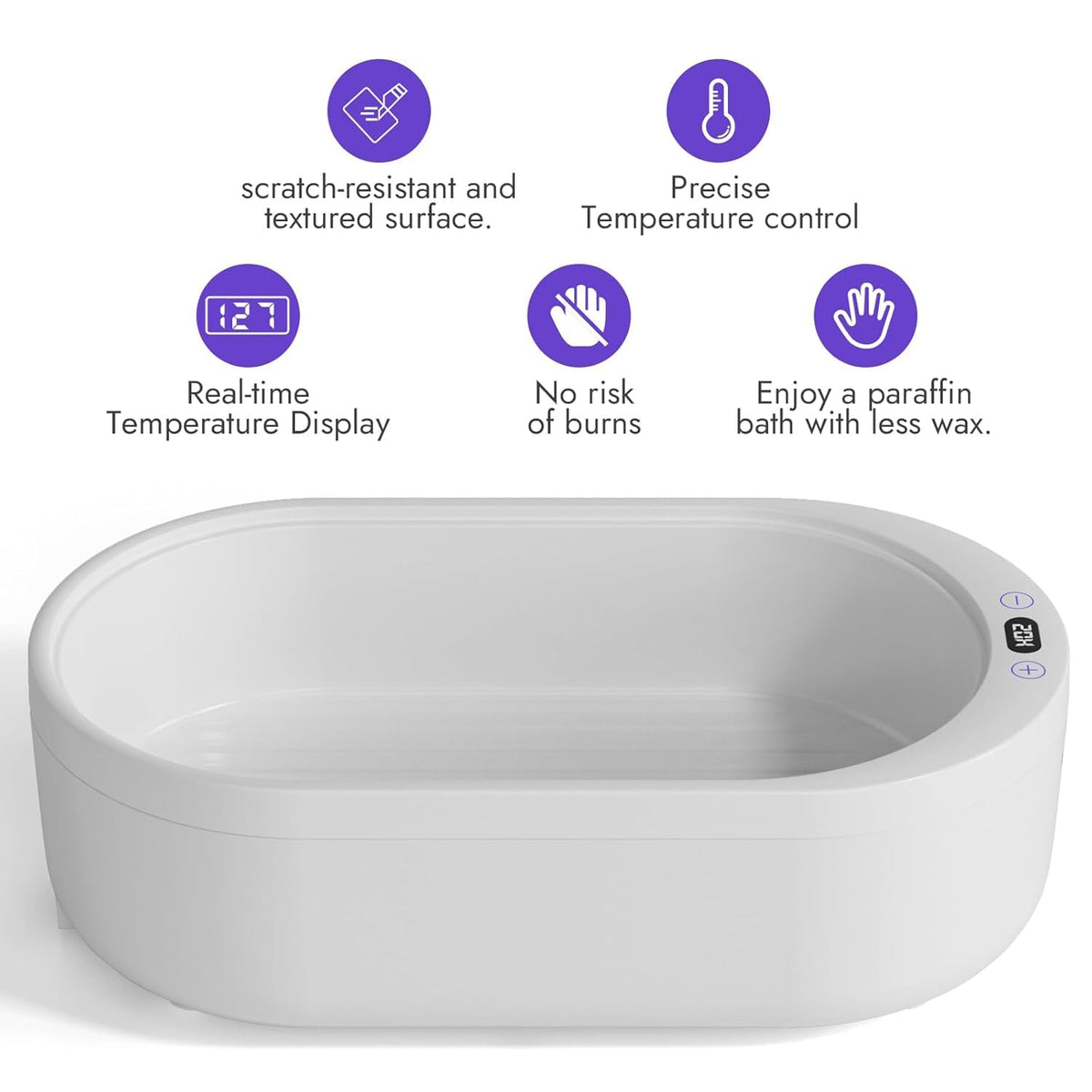 Waxkiss 24 liners for hygienic hand treatment and easy cleanup.