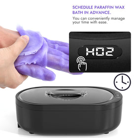 Waxkiss kit includes three packs of paraffin wax for home use.