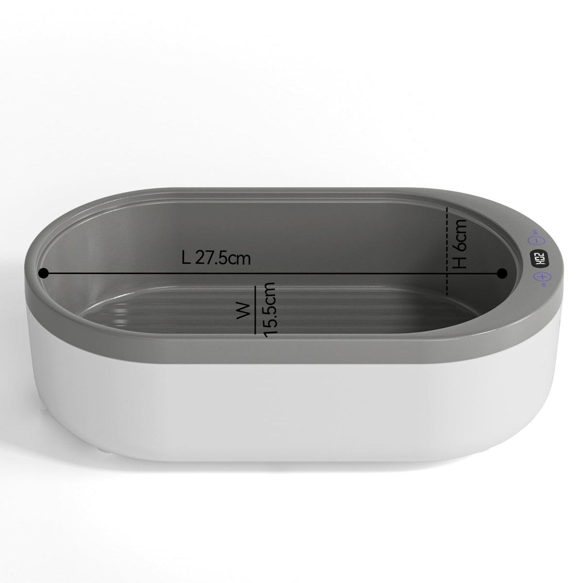 Waxkiss compact device with simple controls for easy operation