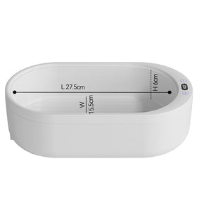Waxkiss fire-resistant PP body provides durable, safe heat therapy equipment.