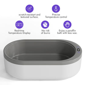 Waxkiss four-pack paraffin wax included for immediate use