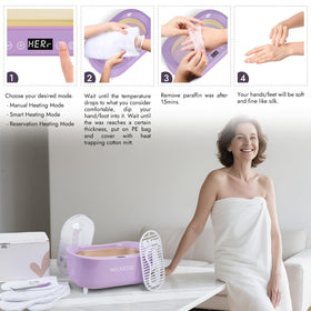 Complete kit includes gloves, covers, and brushes for mess-free use.