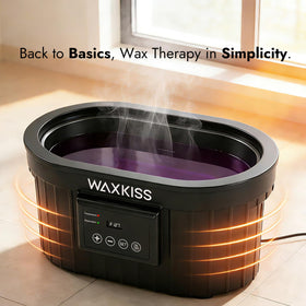 Waxkiss lavender wax packs highlighting lavender scent for home spa