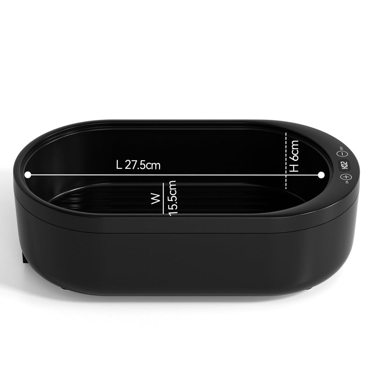 Waxkiss matte polished casing adds a modern look and compact footprint.