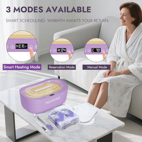 Reservation mode with touch controls enables precise, planned spa sessions.