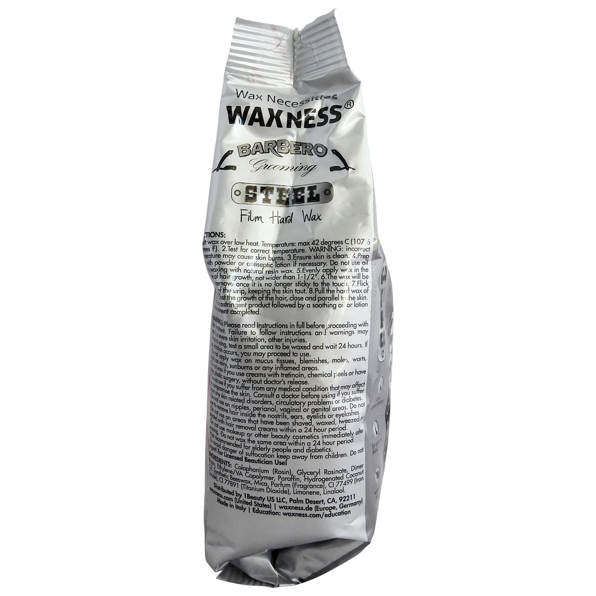 Waxness Barbero hard wax melts evenly for controlled treatments