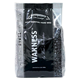Waxness Barbero Steel hard wax beads pack shot for professional grooming