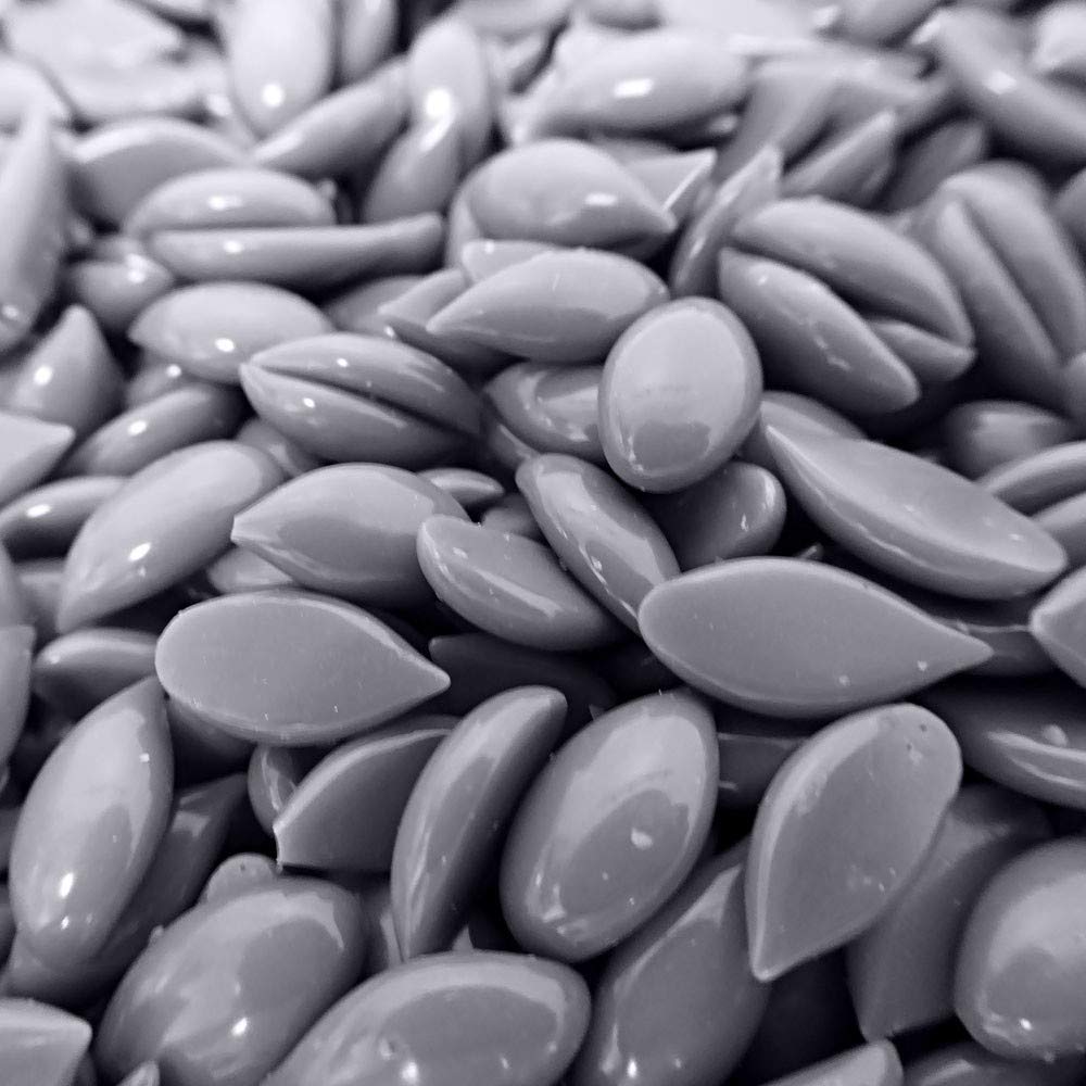 Waxness Charcoal Hard Wax Beads Made in Italy label close-up