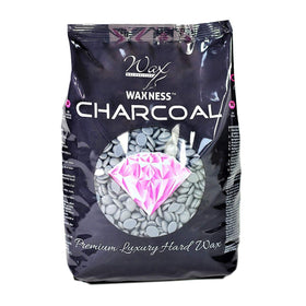 Waxness Charcoal Hard Wax Beads packaging for professionals