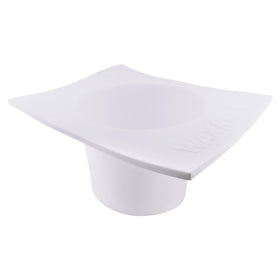 Waxness silicone non-stick bowl for 5.5 lb wax warmer; easy cleanup.